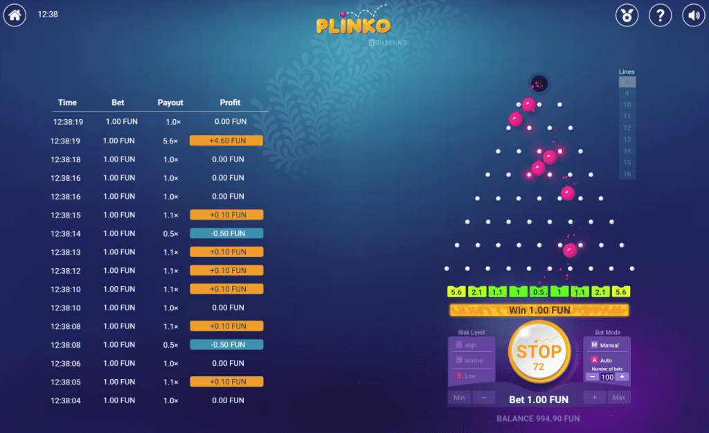 LTC Plinko | Play Plinko with Litecoin